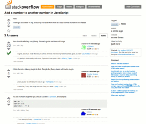 Stack Overflow Screenshot 